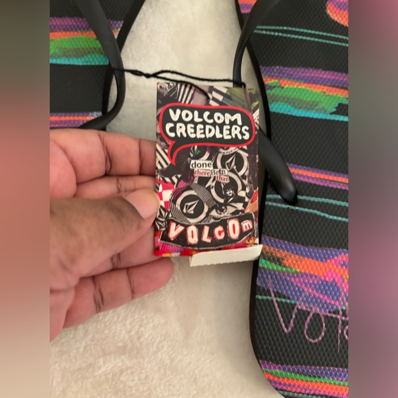Volcom Creedlers Women’s Flip Flops 10 NWT - Picture 7 of 7